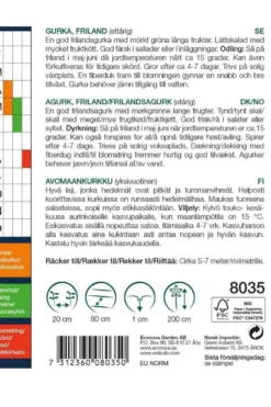 Agurk 'Kinesisk slange'