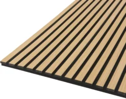 Akustikkpanel Quanti Light Oak 18 x 520 x 2440 mm