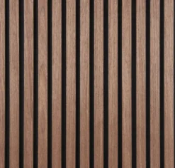 Akustikkpanel Quanti Walnut 18 x 520 x 2440 mm