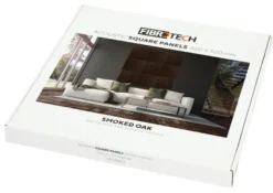 Akustikkpanel Square Smoked Oak 22 x 520 x 520 mm 2-pk.