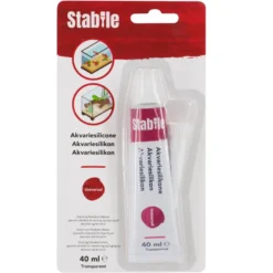 Akvariesilikon transparent 40 ml - Stabile