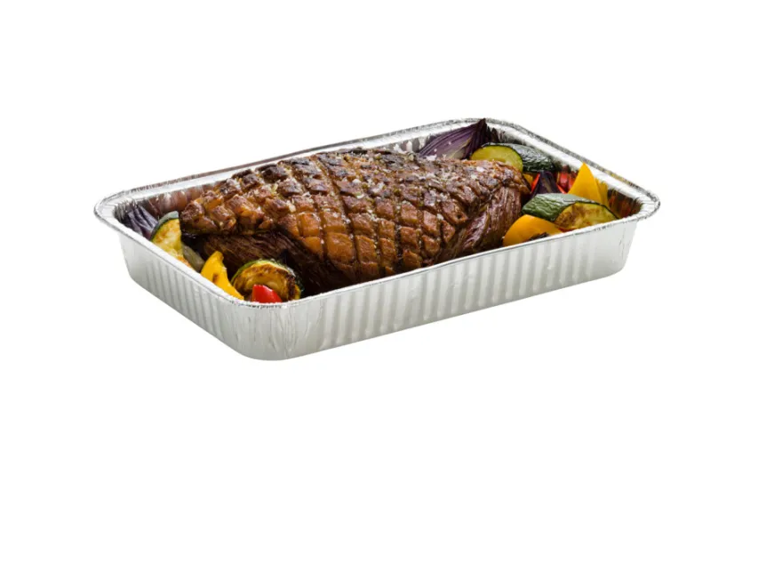 Aluminiumsform 24,5 x 17,5 cm 5 stk. - Grillexpert
