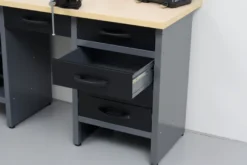 Arbeidsbenk med skap/skuffer 160 x 60 x 85 cm