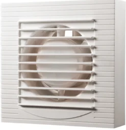 Baderomsventilator med hygrostat og tidsur