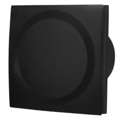 Baderomsvifte svart Ø100 mm - Grad