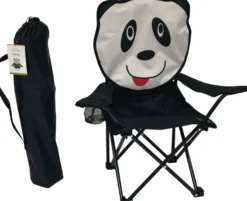 Barnecampingstol panda 35 x 35 x 62 cm - Sunlife®