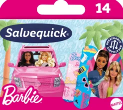 Barneplaster Salvequick Barbie - 14 stk.