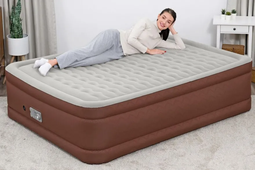 Bestway AlwayzAire Fortech luftmadrass 203 x 152 cm