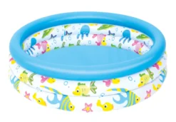 Bestway basseng med 3 ringer Ø102 cm 110 liter