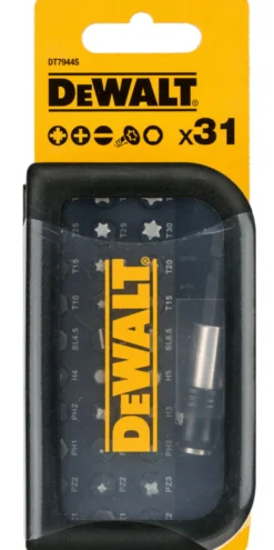 Bitssett 31 deler - DeWalt