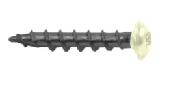 Blikkskrue 4,0 x 25 mm hvit - 25 stk.