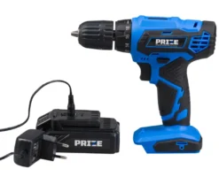 Bormaskin akku 12 V inkl. batteri+lader PRIZE
