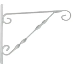 Brakett hvit 30-35 cm