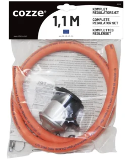 Cozze regulatorsett med slange 1,1 meter