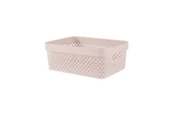 Curver Pure oppbevaringskurv rosa 11 liter
