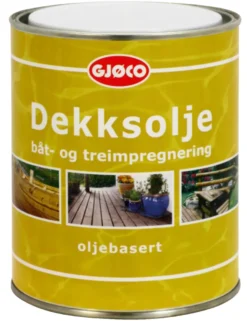 Dekksolje 0,75 liter - Gjøco