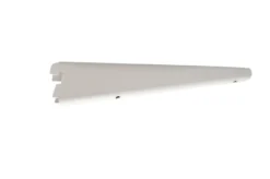 Dobbel hylleknekt til Rack System 22 cm - hvit