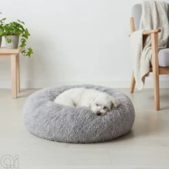 Donut hundeseng lys grå Ø60 cm