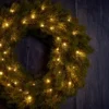 Dørkrans 49 LED m/timer Ø40 cm utendørs