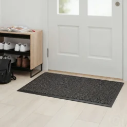 Dørmatte grå 60 x 80 cm