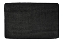 Dørmatte sisal svart 40 x 60 cm