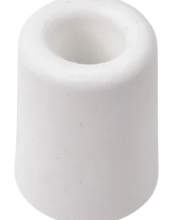 Dørstopper Ø38 x H48 mm hvit plast
