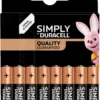 Duracell Simply AAA-batteri 16-pk.