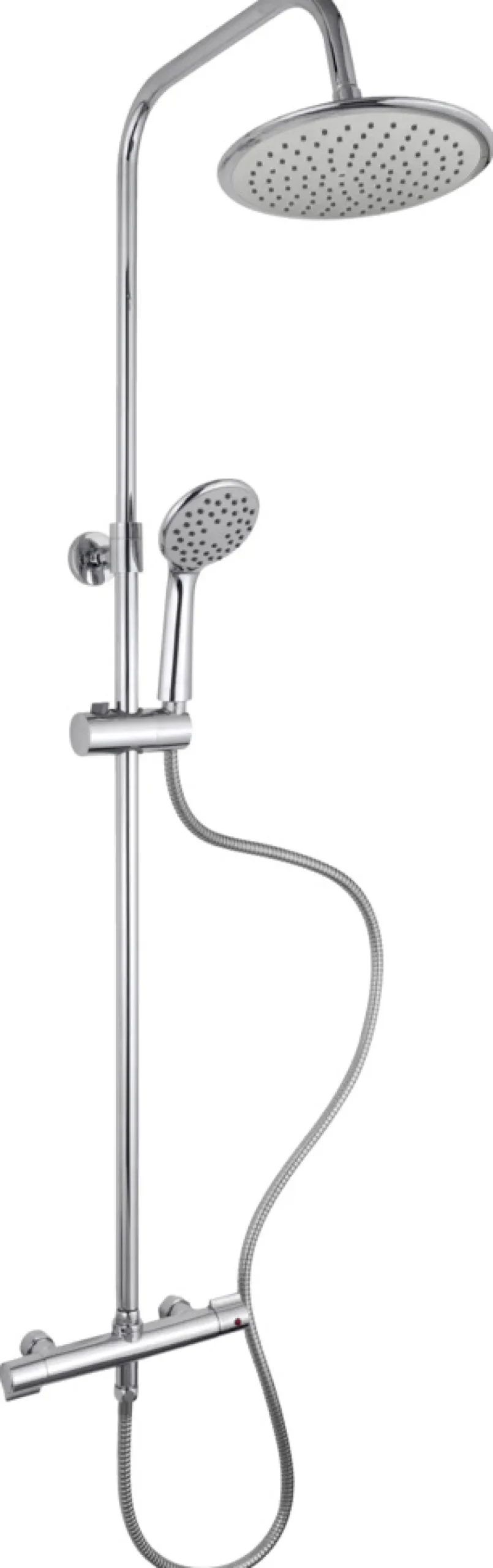 Dusjsett med termostat krom - REN