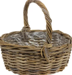 Elna kurv m/plast og hank Ø45 cm - Scan-Pot