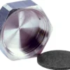 Endemuffe 3/8" krom