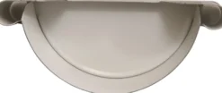 Endestykke universal hvit