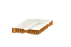 Finlandsdør hvit formpresset dør - 82,6 cm