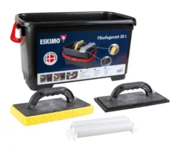 Flisefugesett profi med spann - Eskimo