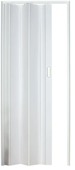 Foldedør i hvit PVC