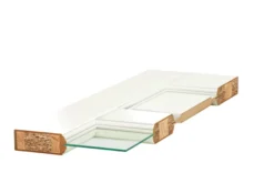 Fransk dør hvit 10 vindusfelter 72,6 x 204 cm
