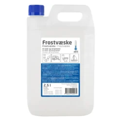 Frostvæske til vann- og rørsystemer 2,5 liter