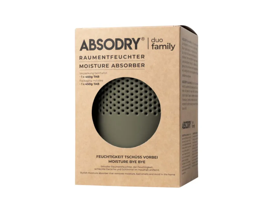 Fuktfjerner Duo Family grønn - Absodry