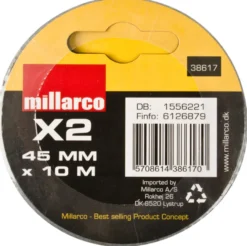 Gaffatape 45 mm x 10 m 2-pk
