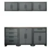 Garasjeinnredning 7 deler 1800 x 1925 x 427 mm