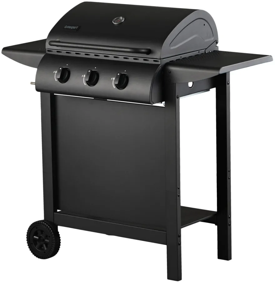 Gassgrill med 3 brennere - Grillexpert