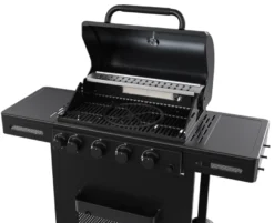 Gassgrill med 4 brennere og bakbrenner – Grillexpert