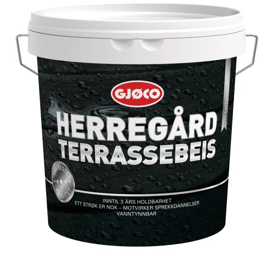 Gjøco terrassebeis vanntynnet burmateak 2,7 liter
