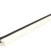 Glasslist plast hvit – 16 x 15 x 3000 mm