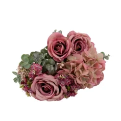 GREENIX kunstig blomsterbukett "Øresund"
