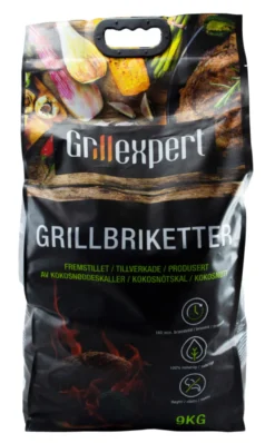 Grillbriketter 9 kg - Grillexpert