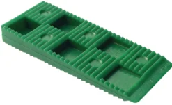 Grønn kile Knudsen 80 x 30 x 10 mm