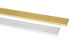 Gulvprofil aluminium - 2,5 x 25 mm x 0,9 m