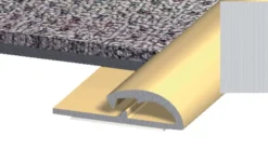 Gulvprofil aluminium - 12 x 34 mm x 0,9 meter