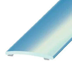 Gulvprofil børstet stål - 2 x 16 mm x 0,9 meter