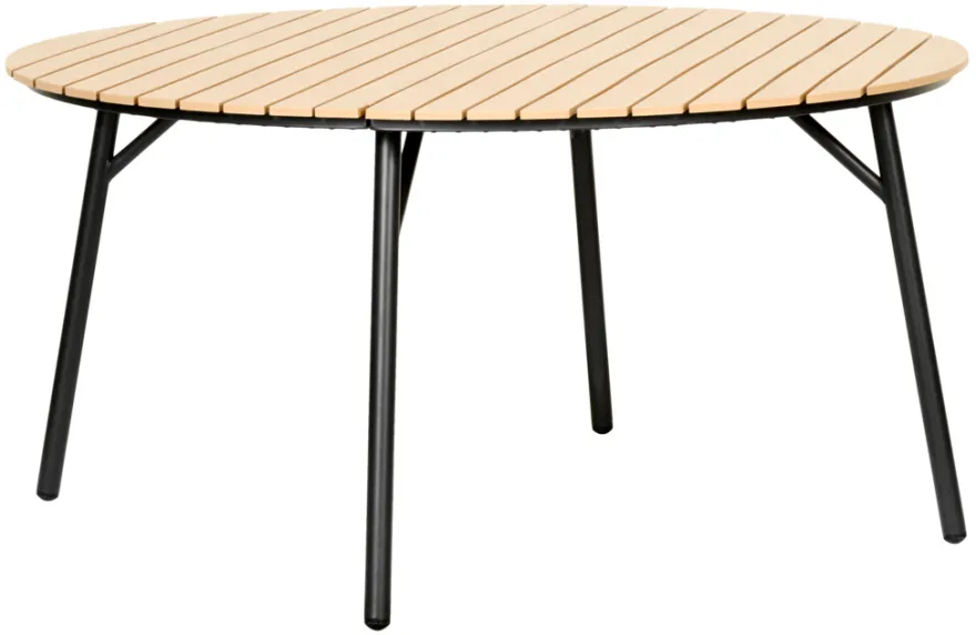 Hagebord Nebraska stål/nonwood Ø150 cm - Sunlife®